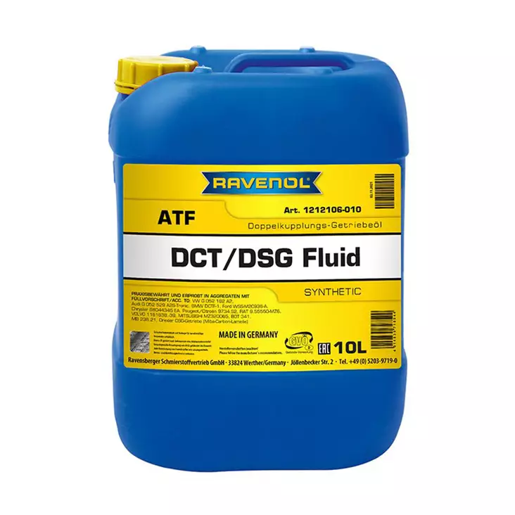 Automatic transmission oil ATF DCT-HV Ravenol 20L - DSG / DCT transmission oils - 1212106-020 - 1
