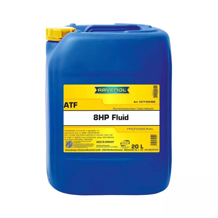 Automatic transmission oil ATF 8HP Fluid Ravenol 20L - Automatic transmission oils - 1211124-020 - 1