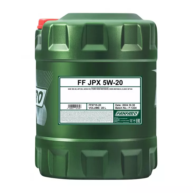 Motor oil JPX 5W-20 Fanfaro - Motor oils - FF6715 - 1