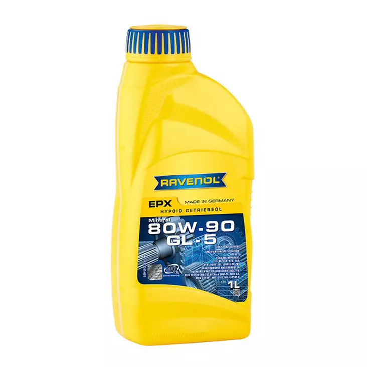 Transmission oil EPX 80W-90 GL5 Ravenol 1L - Manual transmission and differential oils - 1223205-001 - 1