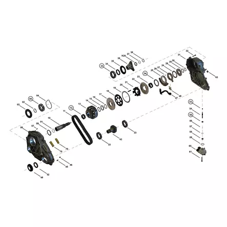 Bearing kit ATC45L BMW transfer case - ATC45L - SP01542 - 2
