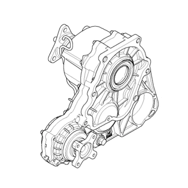 Transfer case NV124 BMW 3 series E46 02-05 - BMW transfer cases - 7530812 - 1