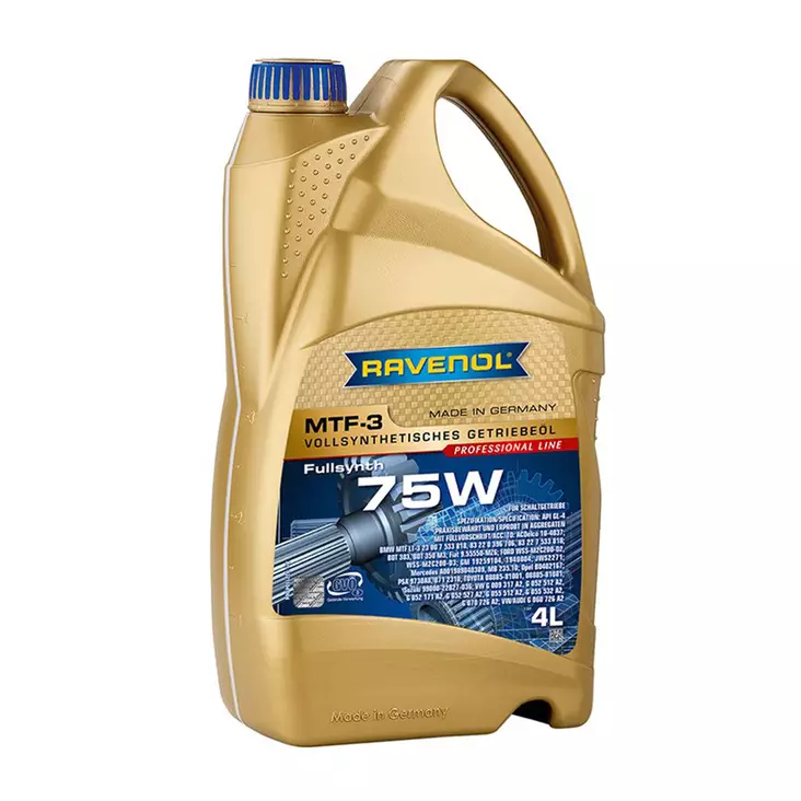 Transmission oil MTF-3 75W Ravenol 4L - DSG / DCT transmission oils - 1221104-004 - 1
