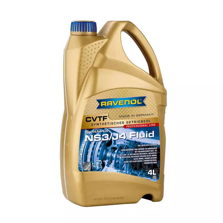 Automatic transmission oil CVTF NS3/J4 Fluid Ravenol 4L - CVT transmission oils - 1211132-004 - 1