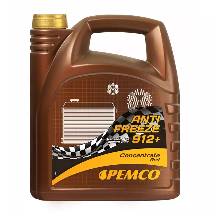 Jäähdytinneste Pemco Anti Freeze 912+ punainen tiiviste 5L - Jäähdytinnesteet - PM0912C-005 - 1