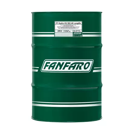 Hydrauliikkaöljy Hydro HV ISO 46 Longlife Fanfaro - Hydrauliikka- ja ohjaustehostinöljyt - FF2202 - 1