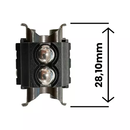Bearing 02E DQ250 / 0BH 0BT DQ500 28,10mm shift fork - 02E DQ250 Wet clutch DSG [6spd] - T301912A - 2