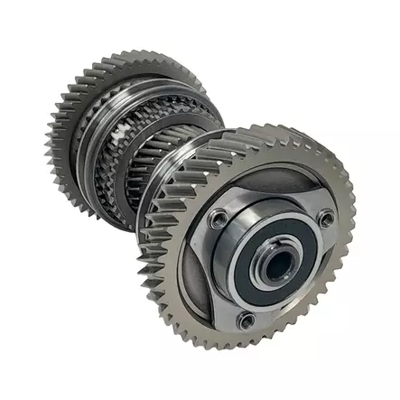 Output shaft 6DCT250 [19/51/36/31/37/46] used - Getrag 6DCT250 [6 spd] DPS6, DC4 - U3-OP1-6DCT250-D - 1