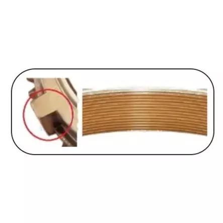 Synkrorengas 02T 02U 0AJ MQ200 3-4-5-6 VW - 02T 0AF 0AH 0AG 0AJ 02U [5/6 spd] - 02T311269G - 2