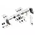 Bearing kit ATC35L BMW / Hyundai ATC / Maserati ATC transfer case - ATC35L - BRK35L - 2