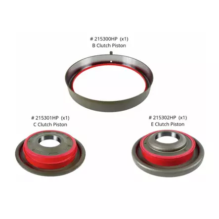 Piston kit 8HP45 High Performance - ZF8HP45 ZF8HP50 845RE repair kits - 215670HP - 1